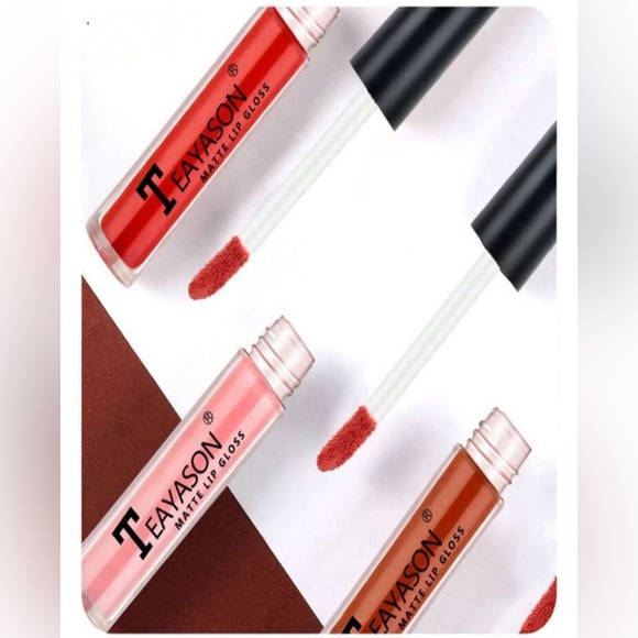 5 Pcs Long-Lasting Wear Lip Glaze Mist Lip Mud Lipstick - Picture 3 of 5